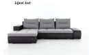 Kutna garnitura Ottavio s ležajem i spremnikom - 180x275x85 cm