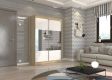 Sonoma+White lacobel+mirror (150) (Tms17)