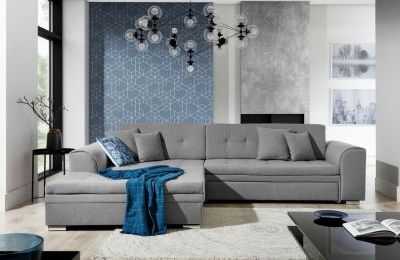 Kutna garnitura Sorento s ležajem - 195x295x80 cm