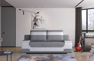 Dvosjed Area s ležajem i spremnikom - 200x92x90 cm