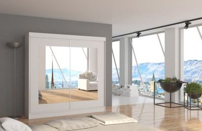 Ormar s kliznim vratima Mateo - 200x62x200 cm