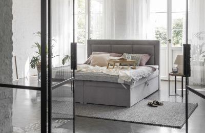 Boxspring krevet Vivre, sa spremnicima - više boja i dimenzija