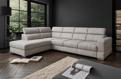 Kutna garnitura Brisel L s ležajem - 315x230x93 cm