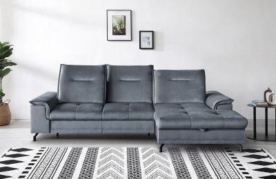 Kutna garnitura Bruno mini na razvlačenje sa spremnikom - 178x271x44 cm