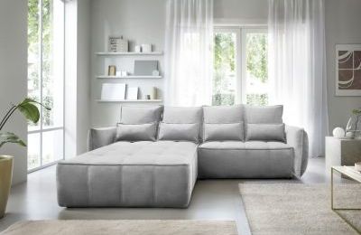 Kutna garnitura Campo na razvlačenje sa spremnikom 265x196 cm