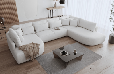 Kutna garnitura Jacobs U 380x245x180 cm