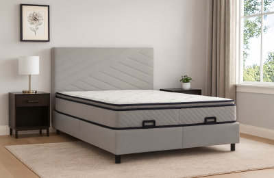 Boxspring krevet sa spremnikom PARIS - 160x200 cm