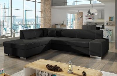 Kutna garnitura Porto s ležajem i spremnikom - 217x278x74 cm