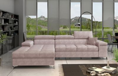 Kutna garnitura Ricardo s ležajem i spremnikom - 205x280x90 cm