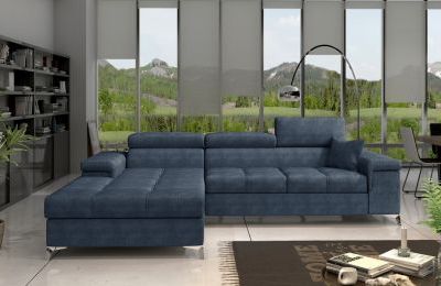 Kutna garnitura Ricardo s ležajem i spremnikom - 205x280x90 cm