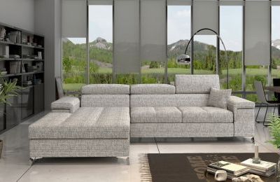 Kutna garnitura Ricardo s ležajem i spremnikom - 205x280x90 cm