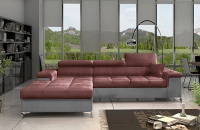 Kutna garnitura Ricardo s ležajem i spremnikom - 205x280x90 cm