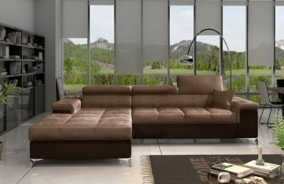 Kutna garnitura Ricardo s ležajem i spremnikom - 205x280x90 cm