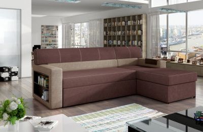 Kutna garnitura Rico s ležajem i spremnikom - 160x250x85 cm