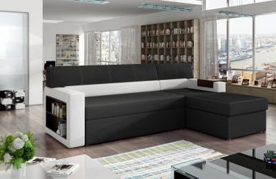 Kutna garnitura Rico s ležajem i spremnikom - 160x250x85 cm