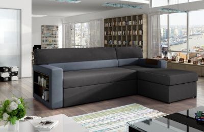 Kutna garnitura Rico s ležajem i spremnikom - 160x250x85 cm