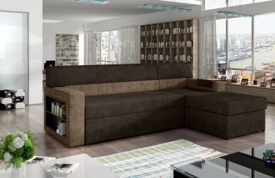 Kutna garnitura Rico s ležajem i spremnikom - 160x250x85 cm