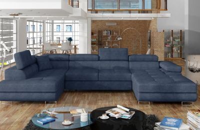 Kutna garnitura Rodrigo s ležajem i spremnikom - 202x345x90 cm