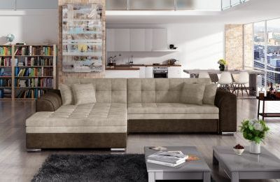 Kutna garnitura Sorento s ležajem - 195x295x80 cm