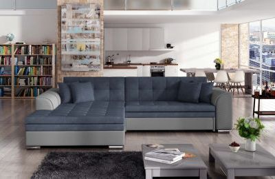 Kutna garnitura Sorento s ležajem - 195x295x80 cm