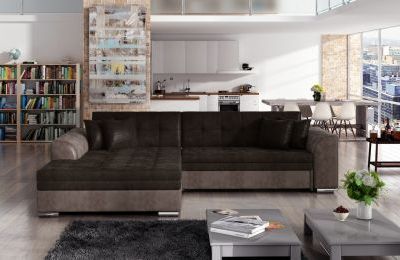 Kutna garnitura Sorento s ležajem - 195x295x80 cm