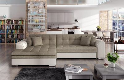 Kutna garnitura Sorento s ležajem - 195x295x80 cm