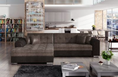 Kutna garnitura Sorento s ležajem - 195x295x80 cm