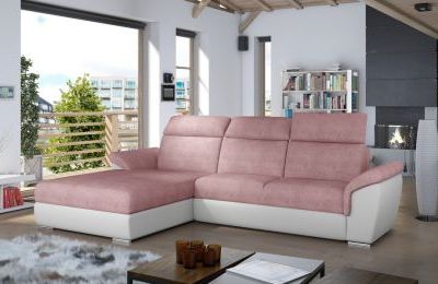 Kutna garnitura Trevisco s ležajem i spremnikom - 216x272x100 cm