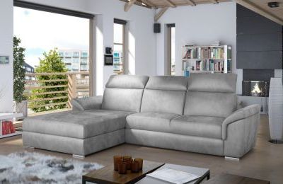 Kutna garnitura Trevisco s ležajem i spremnikom - 216x272x100 cm