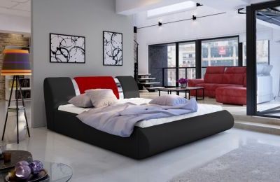 Tapecirani krevet sa spremnikom i podnicama Flavio - više dimenzija