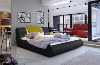 Tapecirani krevet sa spremnikom i podnicama Flavio - više dimenzija