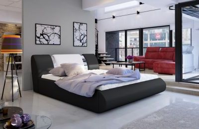 Tapecirani krevet sa spremnikom i podnicama Flavio - više dimenzija