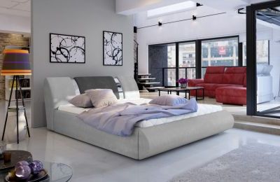 Tapecirani krevet sa spremnikom i podnicama Flavio - više dimenzija