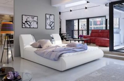 Tapecirani krevet sa spremnikom i podnicama Flavio - više dimenzija