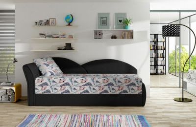 Dvosjed Aga s ležajem i spremnikom - 218x80x77 cm