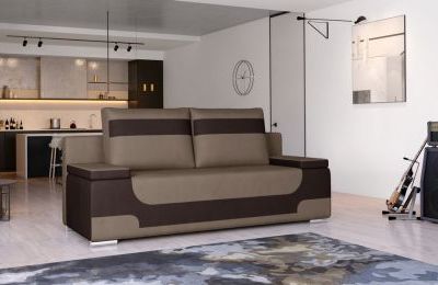 Dvosjed Area s ležajem i spremnikom - 200x92x90 cm