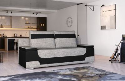 Dvosjed Area s ležajem i spremnikom - 200x92x90 cm