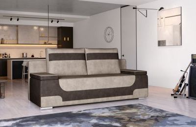 Dvosjed Area s ležajem i spremnikom - 200x92x90 cm