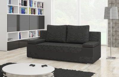 Dvosjed Area s ležajem i spremnikom - 200x92x90 cm