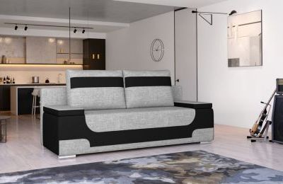 Dvosjed Area s ležajem i spremnikom - 200x92x90 cm