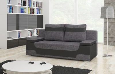 Dvosjed Area s ležajem i spremnikom - 200x92x90 cm