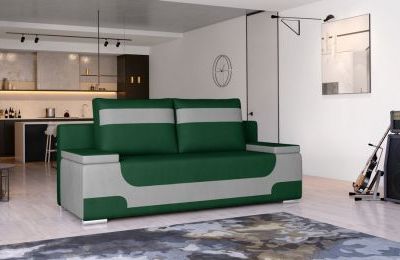 Dvosjed Area s ležajem i spremnikom - 200x92x90 cm