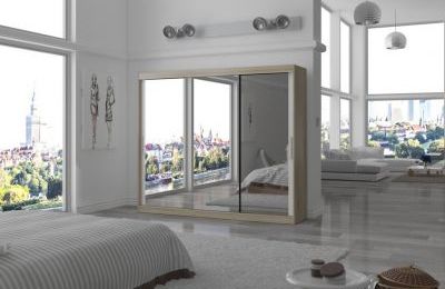 Ormar s kliznim vratima Chester - 250x58x215 cm