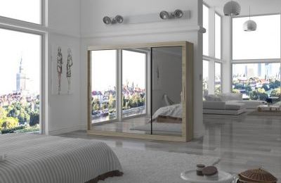 Ormar s kliznim vratima Chester - 250x58x215 cm