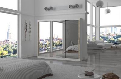 Ormar s kliznim vratima Chester - 250x58x215 cm