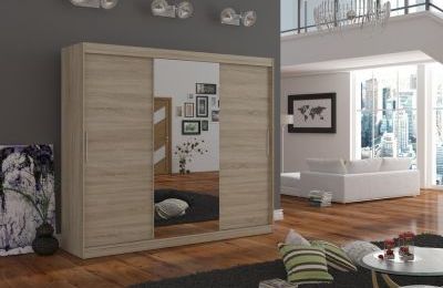 Ormar s kliznim vratima Denis - 250x58x215 cm