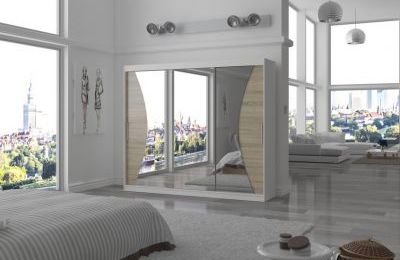 Ormar s kliznim vratima Diego - 250x58x215 cm