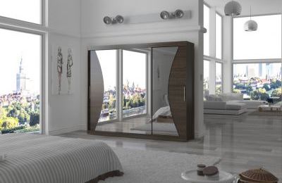 Ormar s kliznim vratima Diego - 250x58x215 cm