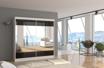 Ormar s kliznim vratima Fremont - 200x62x200 cm