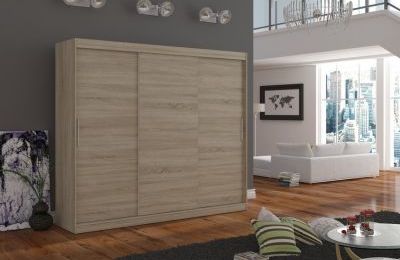 Ormar s kliznim vratima Antos - 250x58x215 cm